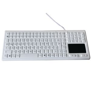 Silicone 2mm Key Travel Waterproof Gaming Keyboard 122 Keys