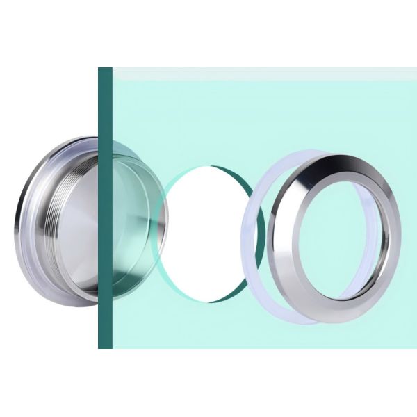 Long Lasting Glass Shower Door Handles Adjustable With Customizable Design