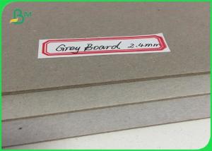 China Compressed Wrapping Grey Board Paper 2.4mm Thickness Book Cover Sheets on sale
