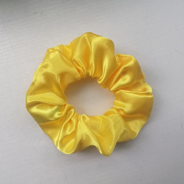 Durable Brown Stretchy Hair Ties Pack Ring Girls LED Luminous Satin Colorful Party 11cm