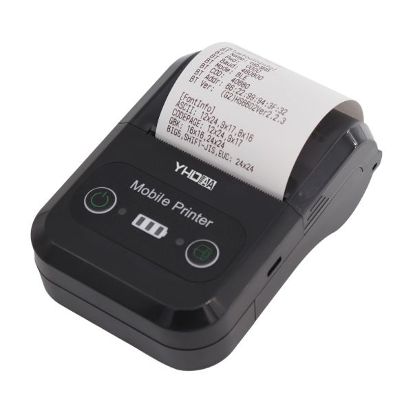 Mini 58mm Thermal Printer Lightweight Portable Thermal Receipt Printer