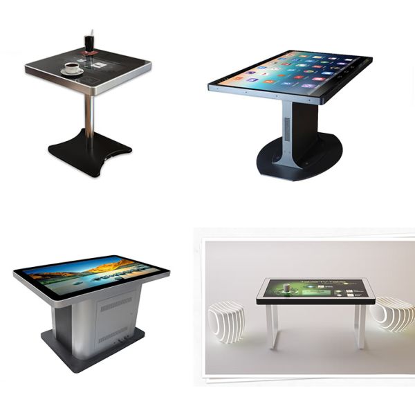 Android Network Windows Multi Touch Screen Table , Touch Screen Dining Table For Dining Hall