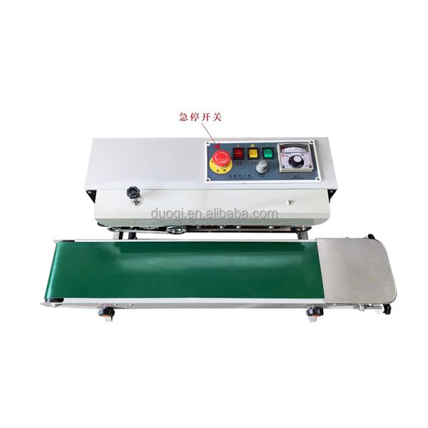 Horizontal Automatic Bag Sealing Machine DUOQI FR900 Continuous Band Heat Sealer
