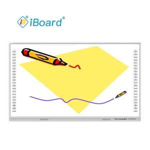China Education Android Interactive Whiteboard Infrared Touch Two Sides Hotkeys wholesale