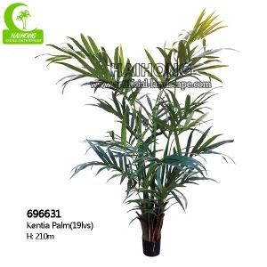 China All Season Height 210cm Artificial Tropical Tree With Pot wholesale
