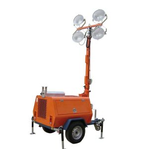 6kw Light Tower Generator Naturally Aspirated Lighting Generator