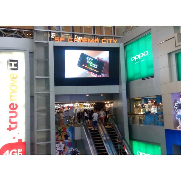 P5 Full Color IP43 SMD indoor LED video wall 1800CD Brightness Automatically