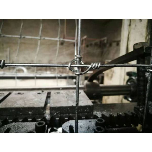 Touch Screen 440V CE 2m Grassland Fence Machine , Chain Link Fence Making Machine