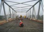 China Amphibious Steel Truss Prefabricated Delta Bridge Simple Structure wholesale
