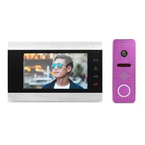 China 7&quot; inch tft lcd color video door phone intercom system Doorbell domestic intercom systems door telephone system wholesale