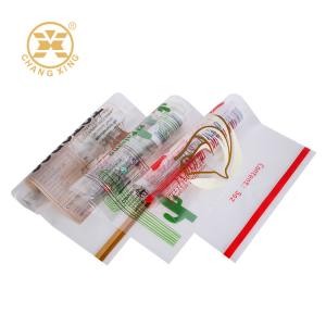 China Eco Friendly Plastic Vegetable Pouch Onion Roll Film Food Packaging Bag Onion Packing Bag on sale