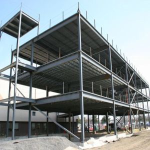 Buy cheap Prefabricated Light Steel Warehouse Building Construction Two Story Steel from wholesalers