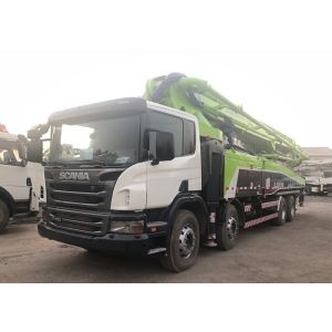 China 56m Used Concrete Pump Truck on sale