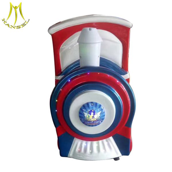 China Hansel commercial grade amusement game machine kiddie rides with light wholesale