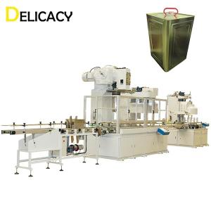 China 25L Auto Metal Can Making Machine For Steel Drum Pail Body Making wholesale