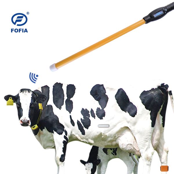 Livestock ID Stick Reader ISO11784/5 FDX-B Livestock ID Stick Reader Scanner 134.2KHZ With Long Antenna