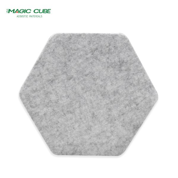 Customizable Sound Absorbing Wall Panels Polyester Fiber For Noise Control