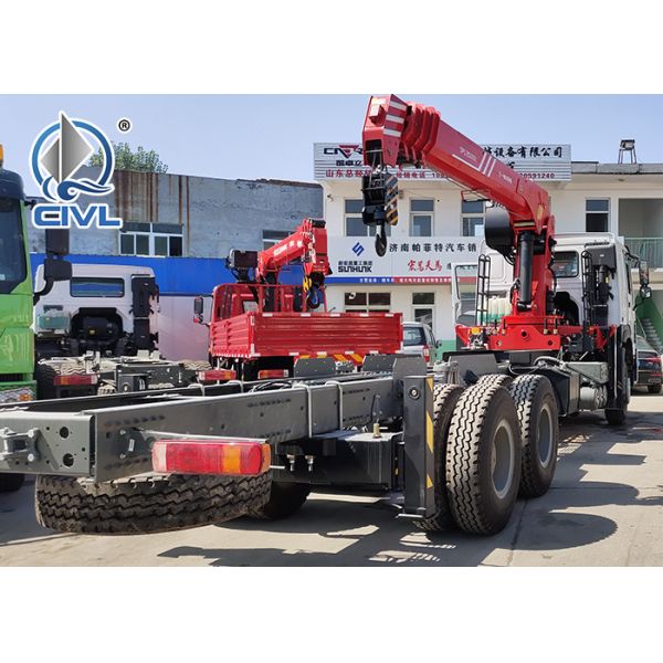 SINOTRUK Truck Mounted Crane 16Ton /16000KG Knuckle Truck Crane