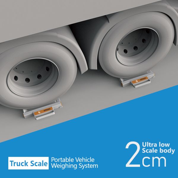 Moveable Weighbridges Portable Wheel Weighers for 2 Axle Truck 3 Axle Truck 4 Axle Truck 6 Axle Truck Weighing Load