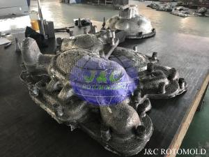 China Aluminum A356 Rotomolding Mold Tool For LLDPE Kid