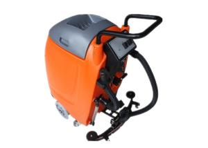 PLC Control Walk Behind Scrubber Dryer , Single Disk Srubbing Machine