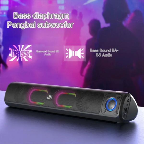 Quality Computer Surround Sound Subwoofer Speaker for High Power TV USB Wired Sound Box System for sale