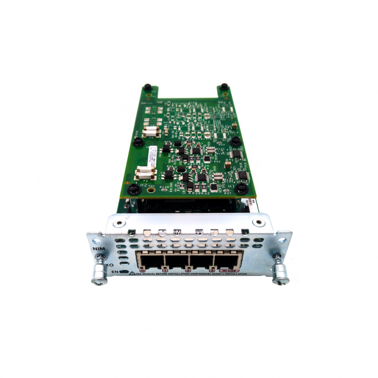 4 Port Industrial Network Module 4 X FXS/DID Interface Module NIM-4FXSP