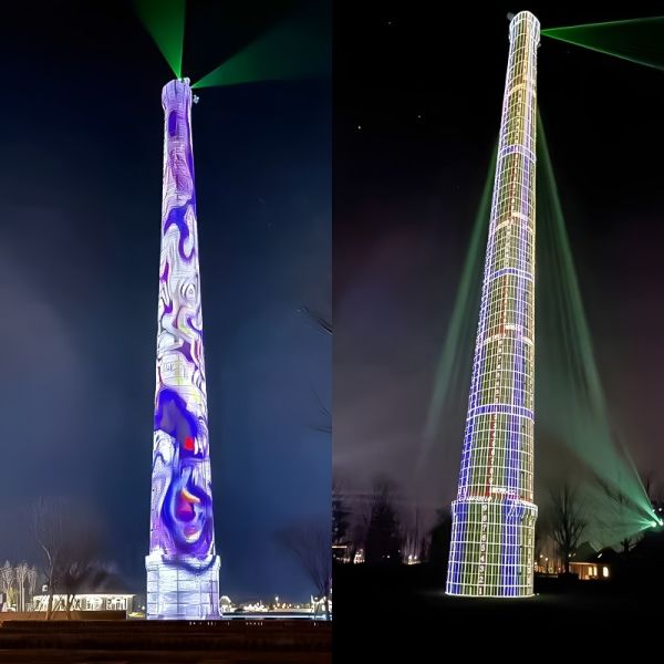 Advertising Display Building Projection Mapping Building Facade Architectural