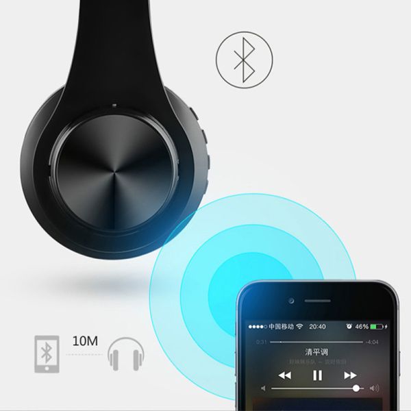 B7 Headsets Wireless Headphones Bluetooth Headphone Gaming Headset Stereo Foldable with Mic Sport Noise-Cancellation for PC