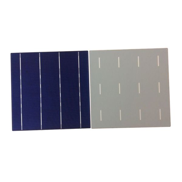 156*156mm poly PV solar cell price, high efficiency, wholesale low price