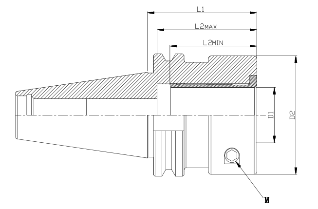 SK Shrink Fit Tool Holders , 0.003μM Machine Tool Holders For Automobile Machining