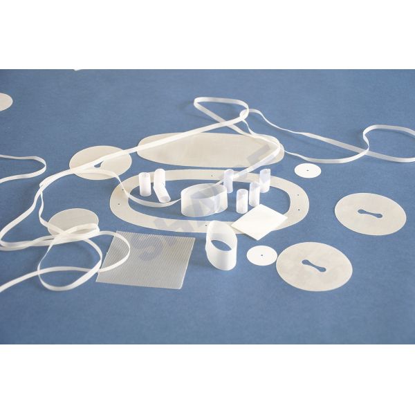 Customized Shape Nylon Mesh Filter Discs Ultrasonic Laser Cutting