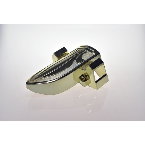 Light Weight Casket Hardware Kit , Casket Corner Plaques 14# BG SGS Certificated