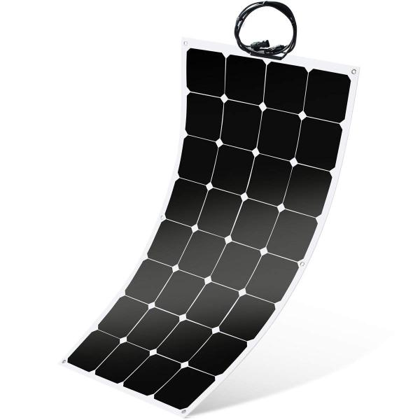 Quality Flexible Rooftop Solar Panels 100W 150W 160W Solar Panel 1050*540*25mm for sale