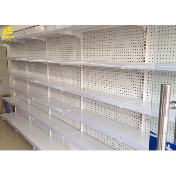 Customized Size Display Racks For Retail Stores , 30kg/ Layer Load Metal Rack For Shop