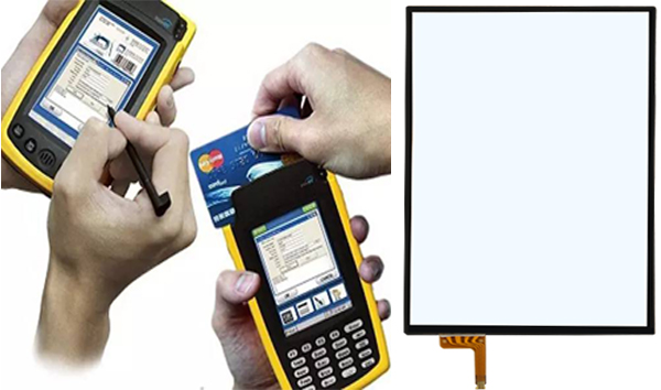 Analog Resistive POS Computer Touch Screen / LCD Touchscreen ITO Film To Glass Structure