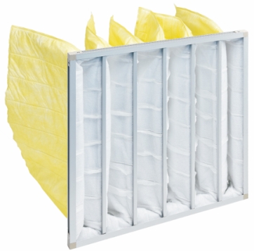 24'X24'X12' HEPA Air Purifier Filter , High Temp HEPA Filter With Top Tank Seal