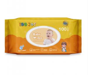 China Chamomile Baby Wet Wipes BB Joy Bamboo Wet Wipes Moisturizer 20*18mm wholesale