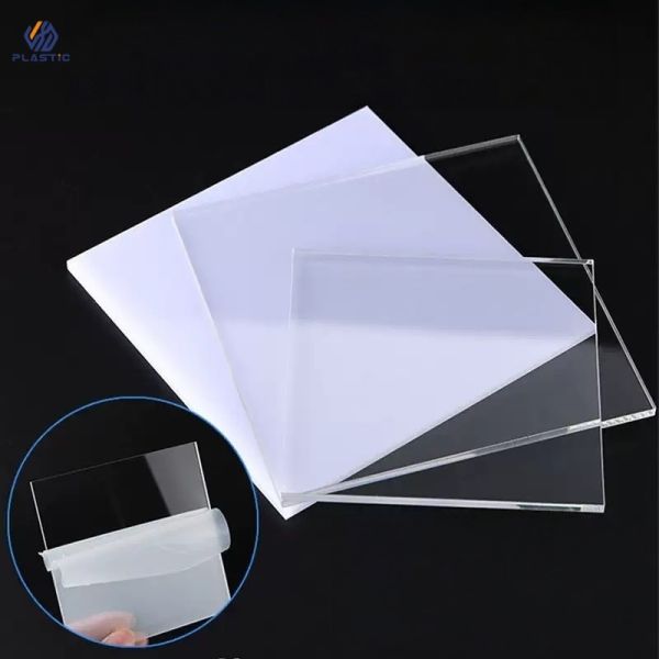 Acrylic Plastic Transparent Sheet With 94% Light Transmission Chemical Resistant OEM