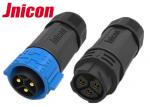 China Cable To Cable Waterproof Male Female Connector M25 3 Pin Push locking wholesale