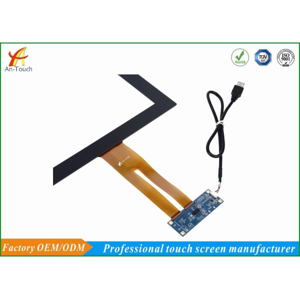 18.5 Inch Capacitive Touch Panel , 10 Point Multi Touch Screen Strong Compatibility