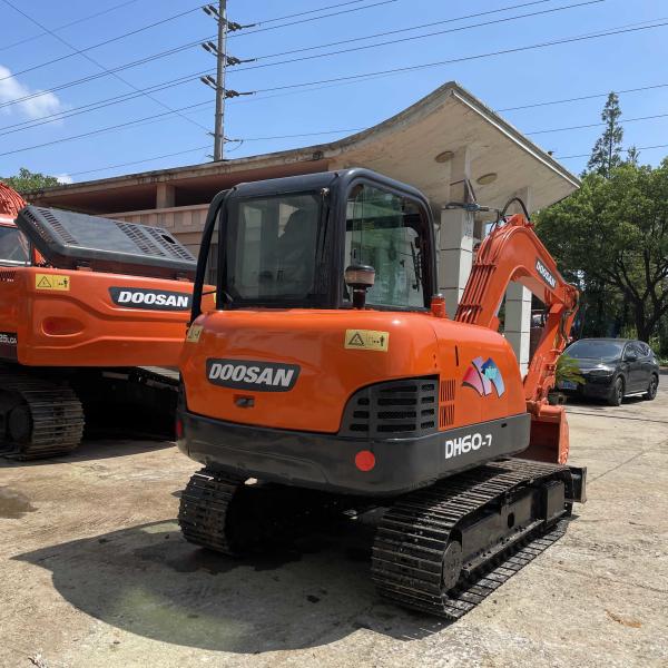 Second Hand 7 Ton Digger Machine Doosan DX60 Used Excavator