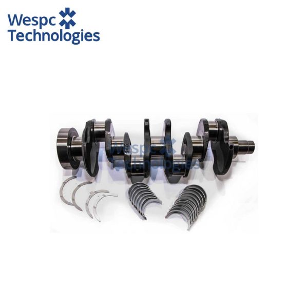 WESPC ZZ90237 Crankshaft for Perkins 1104A 1104C 1104D Diesel Forged Steel Part