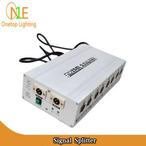 8-channel DMX signal distributor Signal Splitter DMX-512 Digital Signal Dj Light Supplier