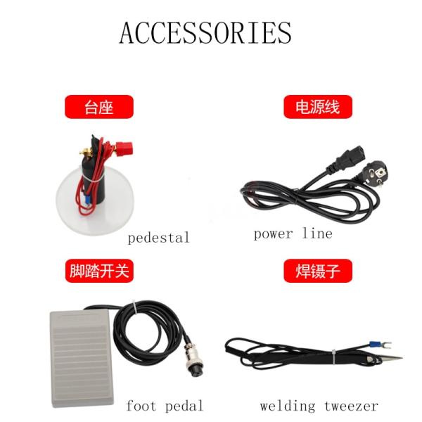 30A Pulse Sparkle Spot Welder Handheld Laser 310*165*140MM