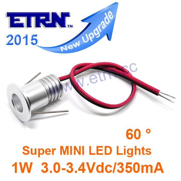 Quality 1W 60 ° Super MINI LED Downlights Cabinet Spotlight wall ceiling embedded light for sale