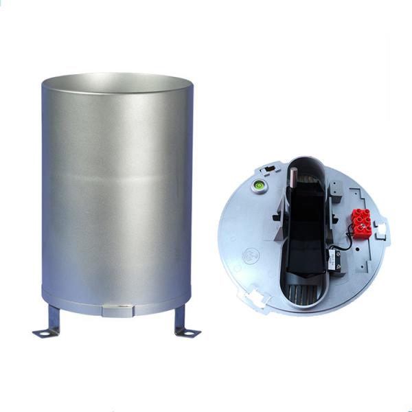 Quality 200mm Inner Diameter Plastic Rain Gauge Sensor for Tipping Bucket Rainfall Measurement for sale