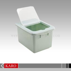 China Plastic attached-lid storage containers wholesale