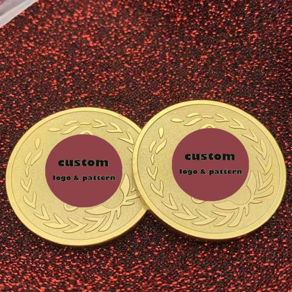 Promotional Souvenir Metal Coin Euro Customized Metal Commemorative Coin Metal Custom Gold Challenge Coin