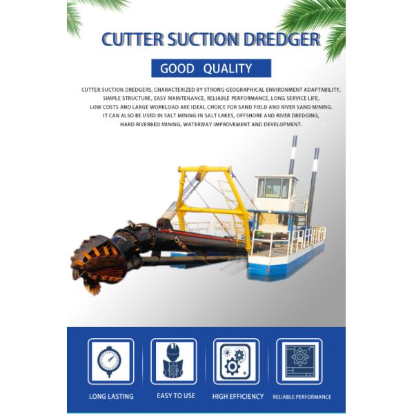 8 Inch Hydraulic River Dredger